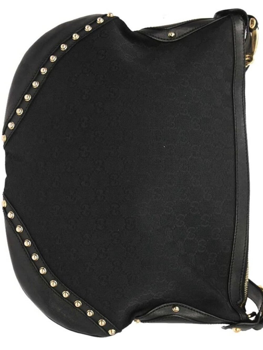 Gucci Black Canvas GG Sherry Pelham